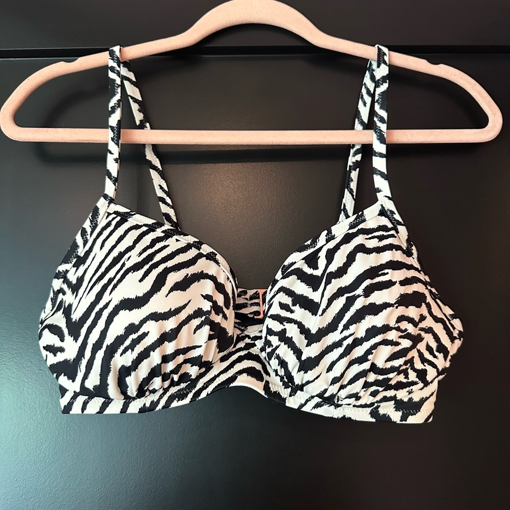Zebra Swimsuit Top